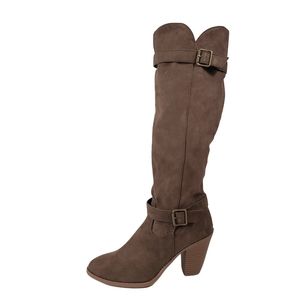 Charlotte Russe Brown Women's Suede Boots